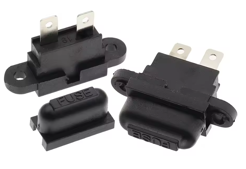 Panel Mount Medium Fuse Holder