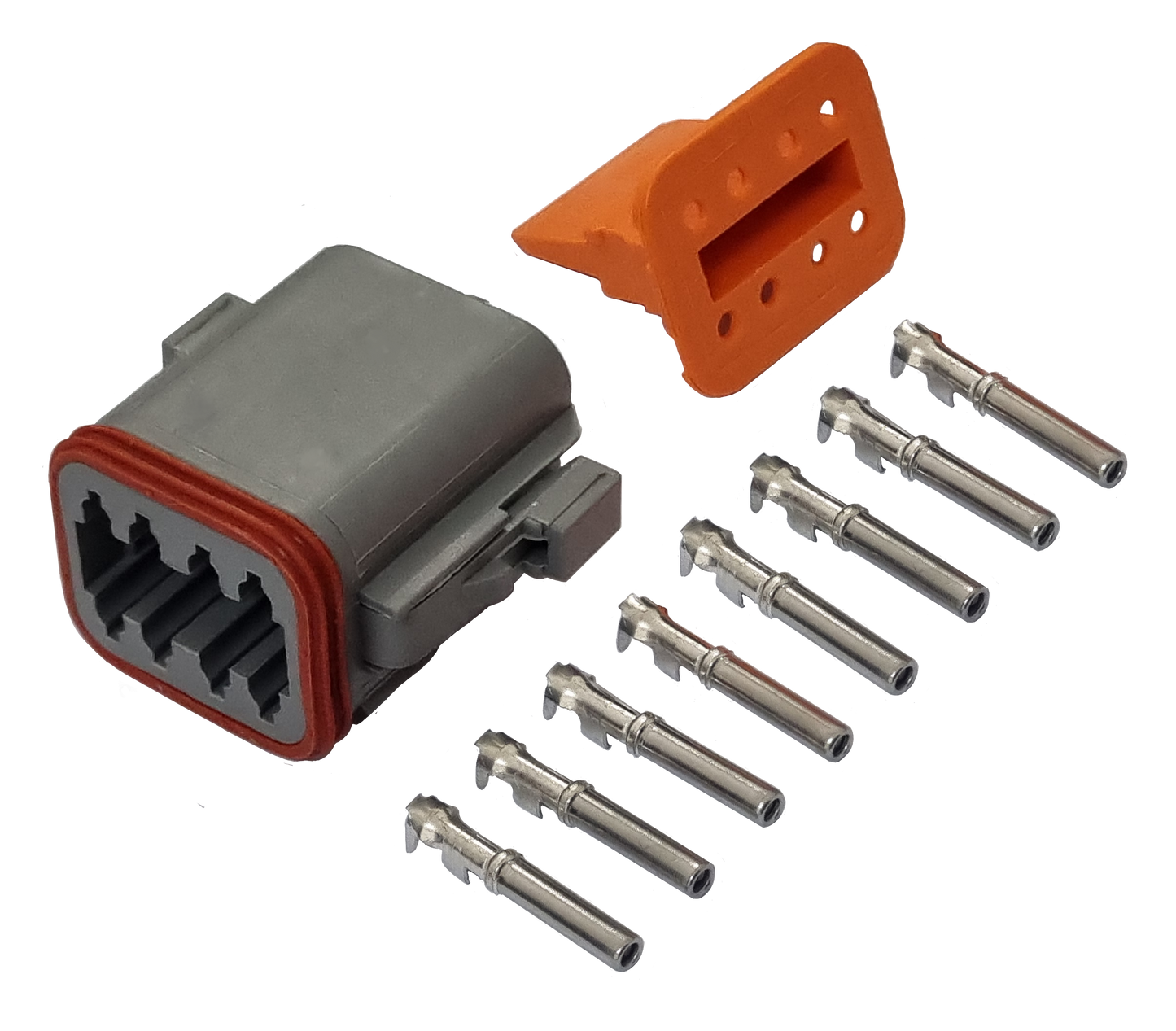 8 Pin Deutsch Connector Plug - MALE