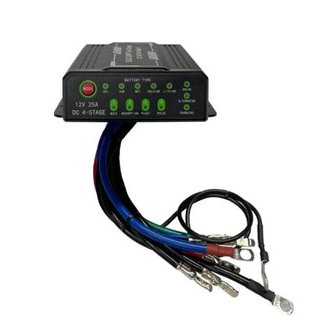 DC to DC Charger 25Amp + Solar MPPT