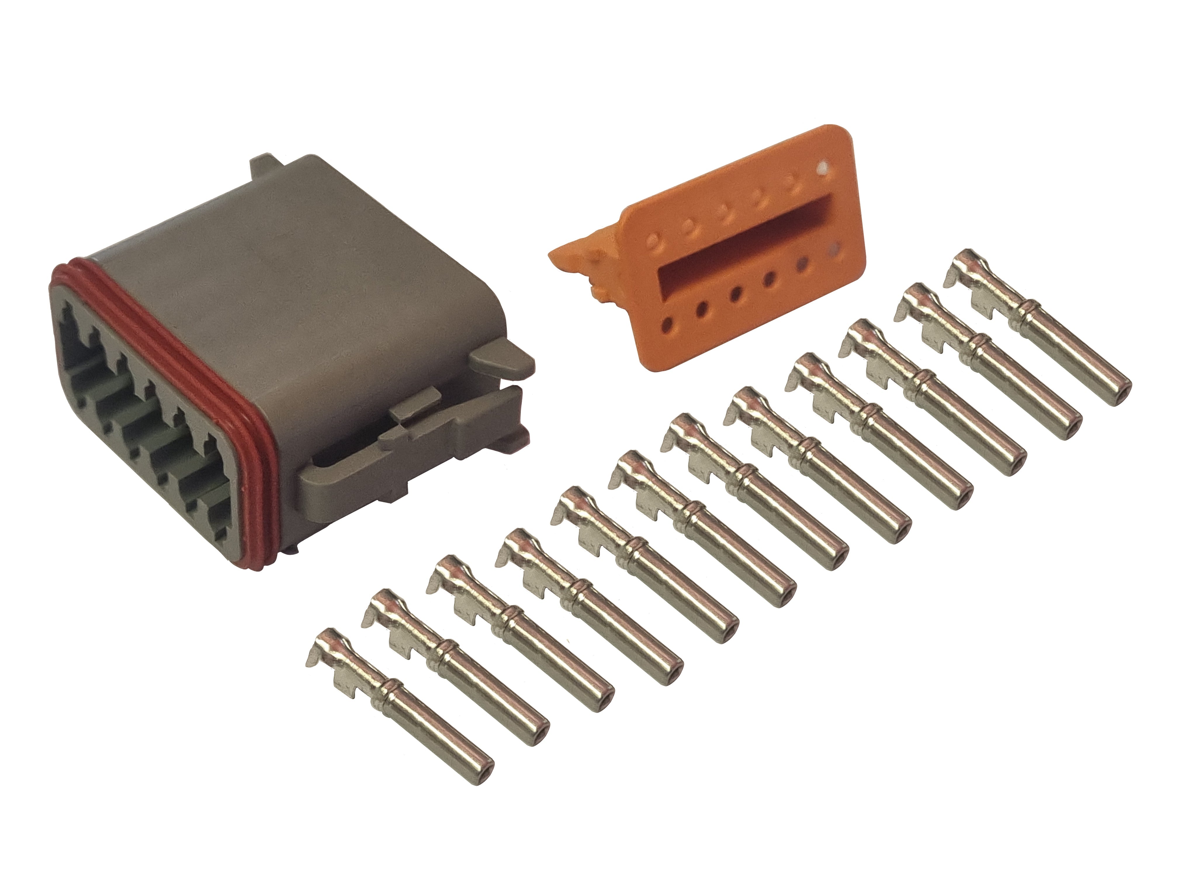 12 Pin Deutsch Connector Plug - MALE – Volt & Venture