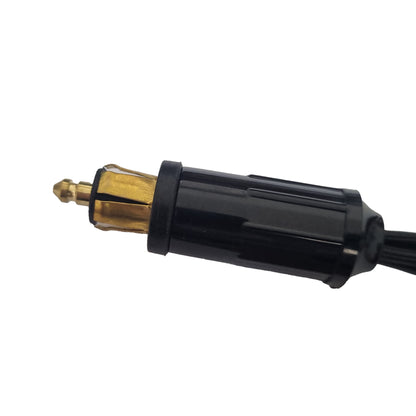 Male Hella To 2 Lighter Sockets - With Caps