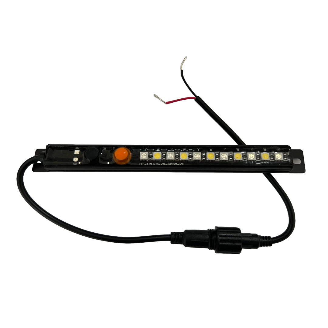 15cm Dual Colour LED Strip Light - White / Red
