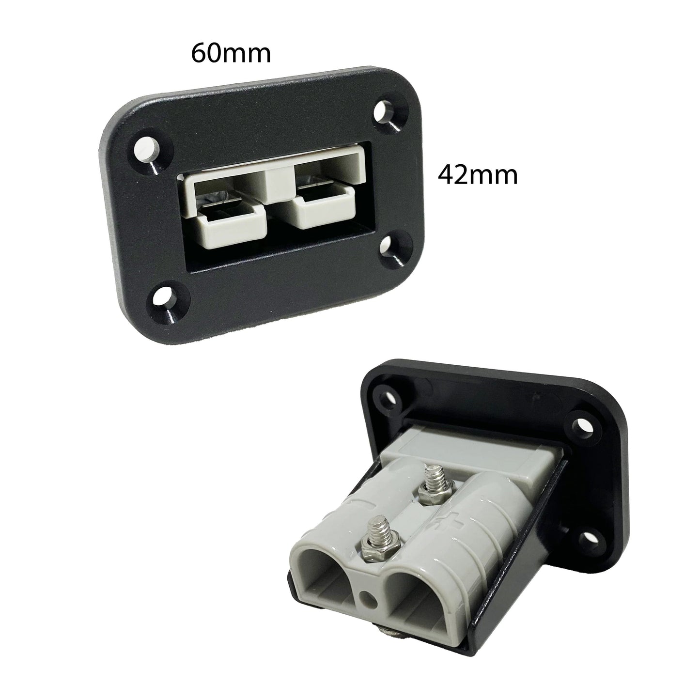 Square 50A Brad Harrison Connector Panel - Single