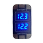 Dual Voltmeter Toyota (Vigo) 40x20mm - LED Display