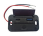 Dual QC3.0 USB & PD3.0 Type-C Wall Plate Charger with On/Off Switch - Hinge Cover