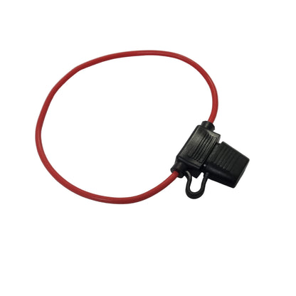 In Line Mini Fuse Holder 16AWG Wire