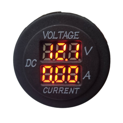 Voltmeter & Amp Meter Socket  - Dual LED Display