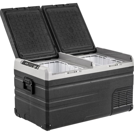 Alpicool TW75 Double Door Fridge-Freezer 12V/220V