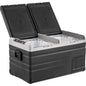 Alpicool TW75 Double Door Fridge-Freezer 12V/220V