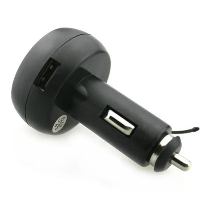 3 in 1 VST-706 Digital LED Voltmeter Thermometer USB Charger 12V/24V Cigarette Lighter