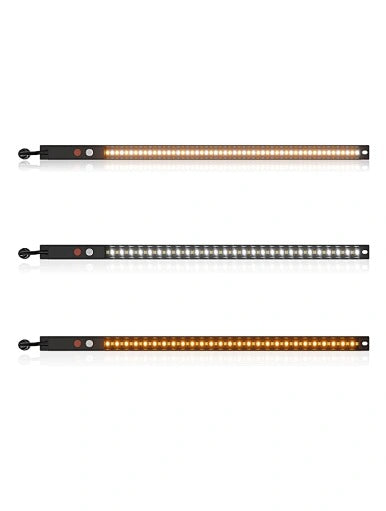 Aurora Outdoor 600 mm LED Dimmable Camping Light - White & Amber