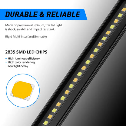 Aurora Outdoor 300 mm LED Dimmable Camping Light - White & Amber