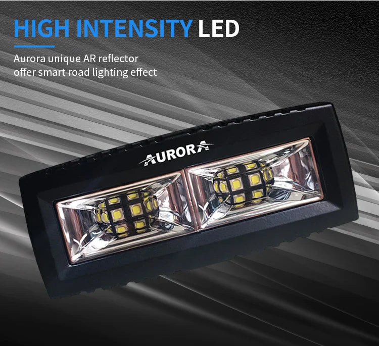 Aurora 4 inch Wide Beam LED Scene Light (Pair)