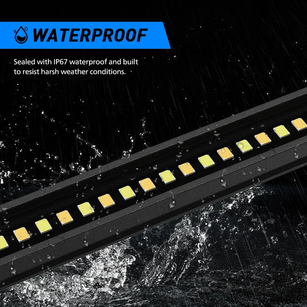 Aurora Outdoor 300 mm LED Dimmable Camping Light - White & Amber