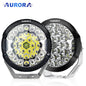 Aurora Powerful Laser LED Driving Light Round 9inch (Pair)