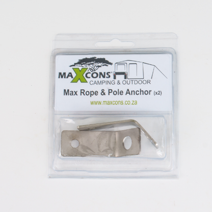 Maxcons Rope and Pole Anchor - Set of 2