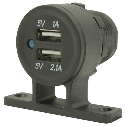 1 Gang Round Bracket for 12V Round Accessory