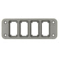 4 Gang 40x20mm Switch Flush Mount Panel