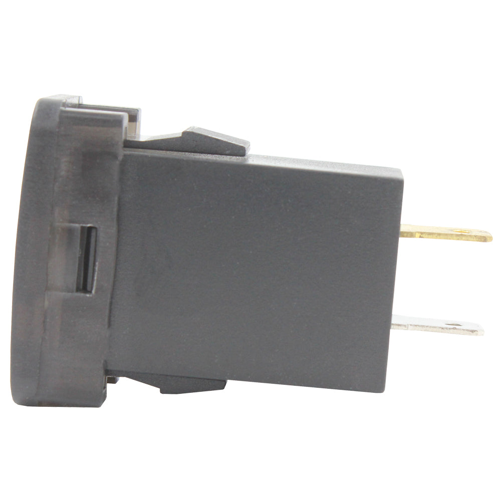 Dual QC3.0 USB & Type-C Charger(32x20mm) Toyota Revo - Blue LED