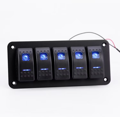 5 Gang Switch Panel