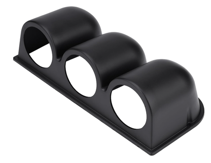 Dashboard 3 Gauge Black Holder 52MM 2" (UNIVERSAL)