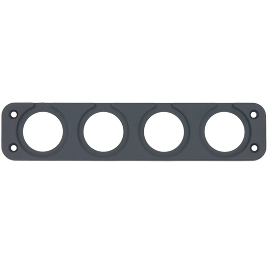 4 Round Hole Plastic Panel