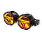 Aurora FireNova 4-Inch LED Linkable Light Bar with Daytime Running Light (DRL) (2xLights)